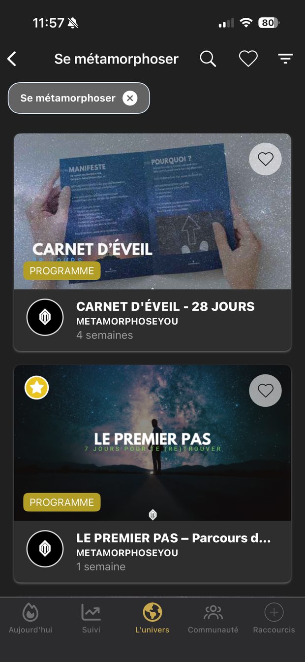 Programme Mon premier 5 km