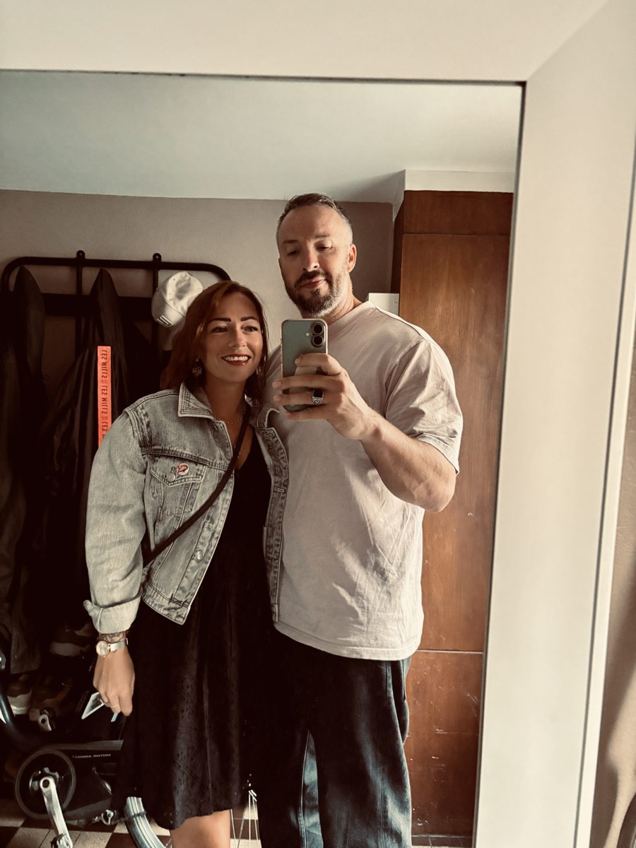 Greg Pierre avec Charlotte, aujourd'hui
