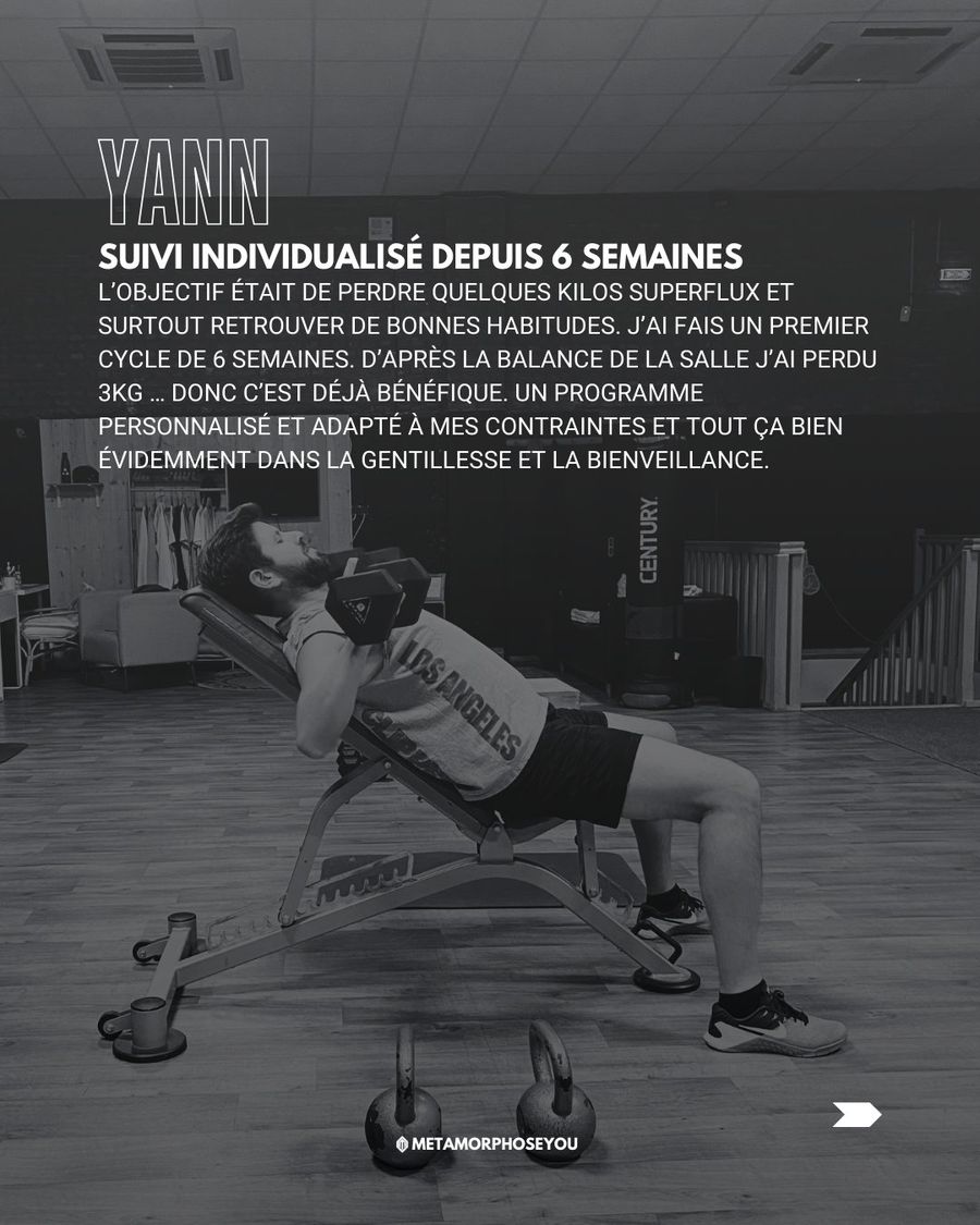 Témoignage de Yann — Suivi individualisé